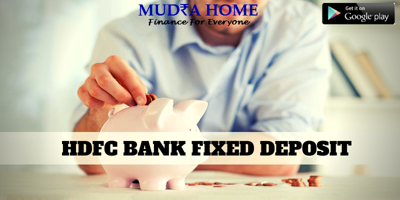 HDFC BANK FIXED DEPOSIT