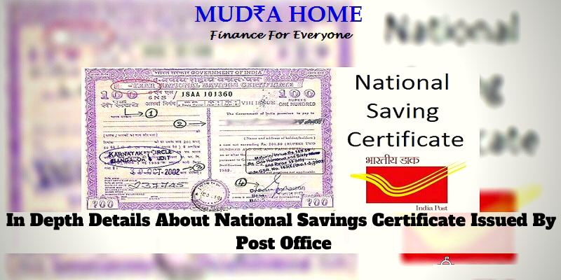 In Depth Details About National Savings Certificate Issued By Post Office