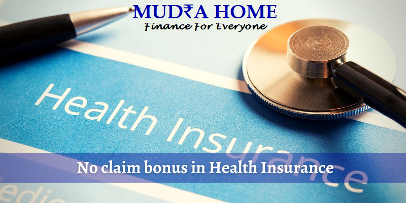 No claim bonus in Health Insurance