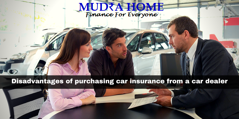 Disadvantages of purchasing car insurance from a car dealer