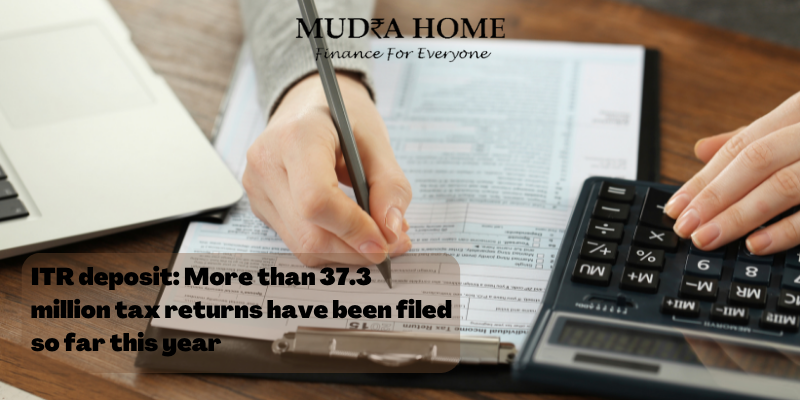 ITR deposit: More than 37.3 million tax returns have been filed so far this year